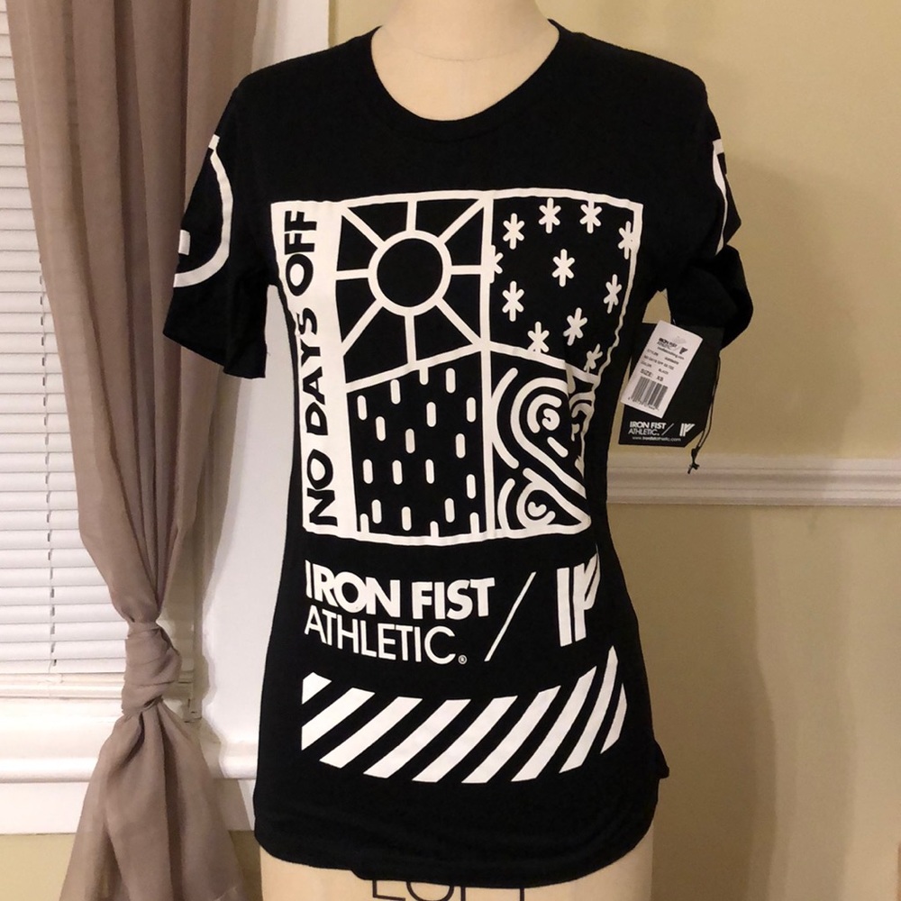 👊 Iron Fist “No Days Off” T-Shirt👊🆕